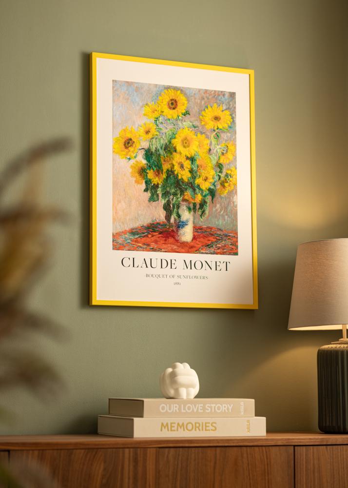 Colorful Akrilo stiklas Geltonas 30x40 cm