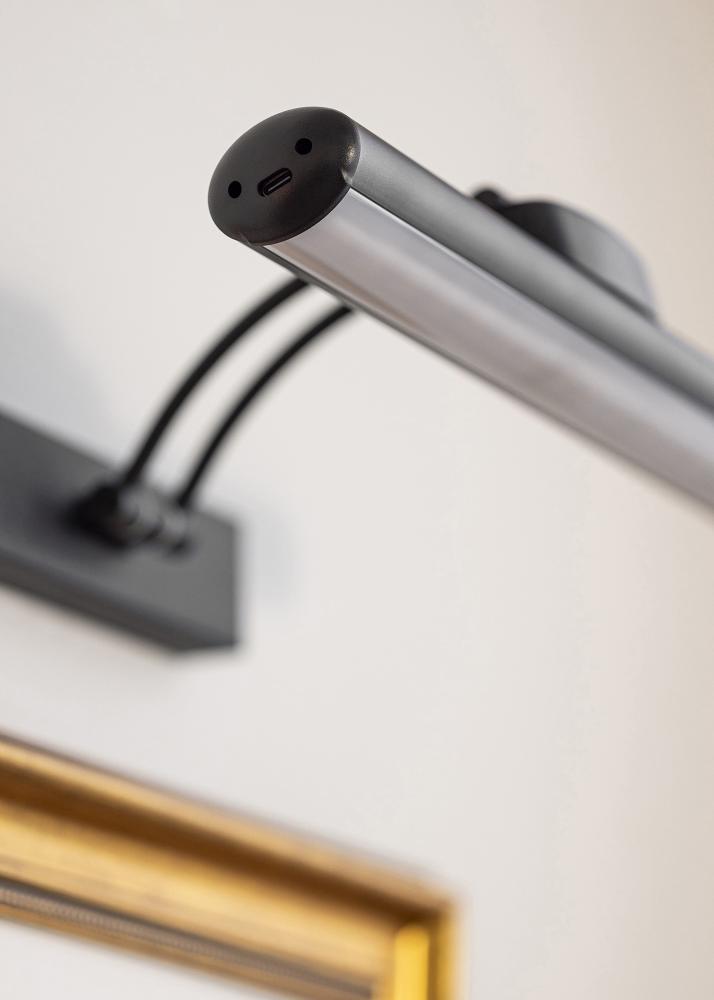 KAILA Luster Baterijų maitinama Tapybos lemputė 32 cm - Juoda