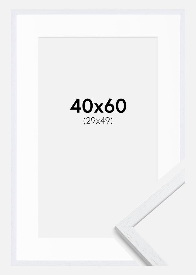 Rėmas Edsbyn Warm White 40x60 cm - Paspartu Baltas 30x50 cm