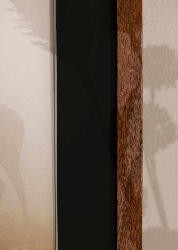 Rėmas Stilingas Warm Brown 30x40 cm - Paspartu Juodas 21x29,7 cm (A4)