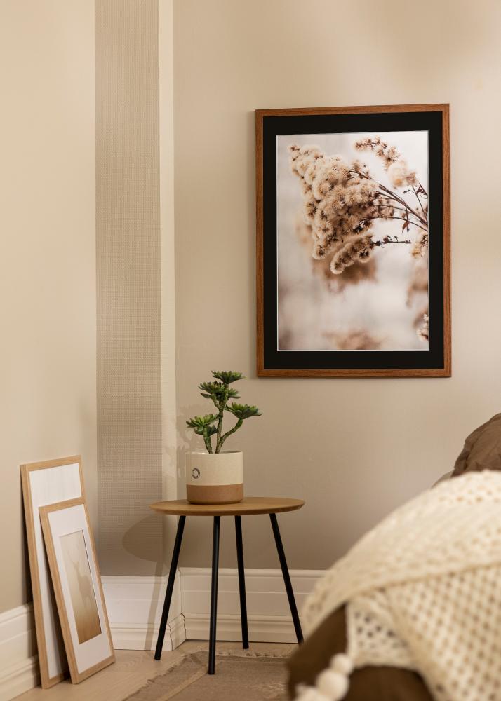 Rėmas Stilingas Warm Brown 30x40 cm - Paspartu Juodas 21x29,7 cm (A4)