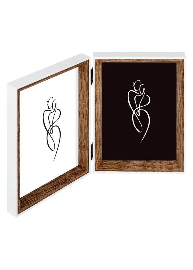 Silhouette Sulankstomas rėmelis Riešutas 10x15 cm – 2 nuotraukos