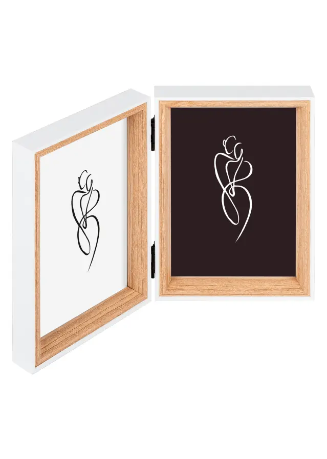 Silhouette Sulankstomas rėmelis Ąžuolas 10x15 cm – 2 nuotraukos