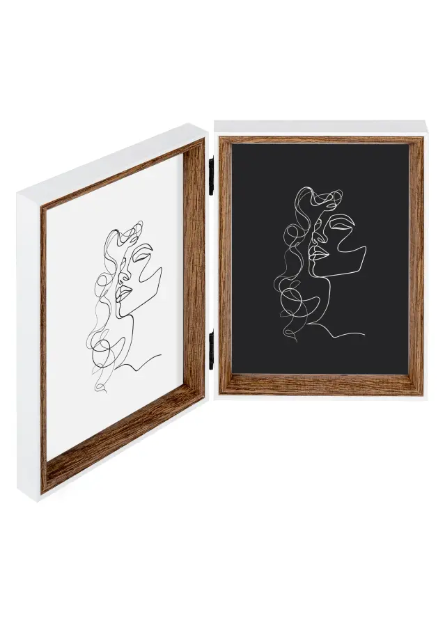 Silhouette Sulankstomas rėmelis Riešutas 13x18 cm – 2 nuotraukos