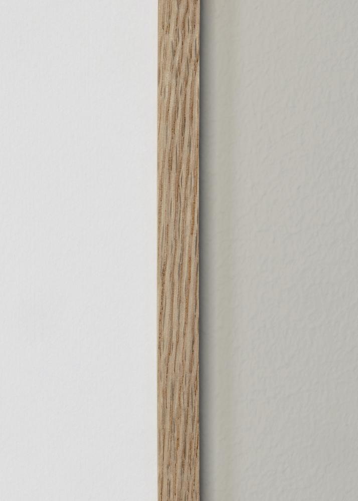 Rėmas siauras ąžuolas akrilo stiklas 32x32 cm