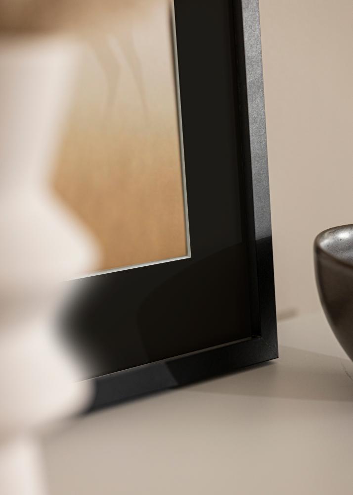 Rėmas Trendy Juodas 20x25 cm - Paspartu Juodas 14x18 cm