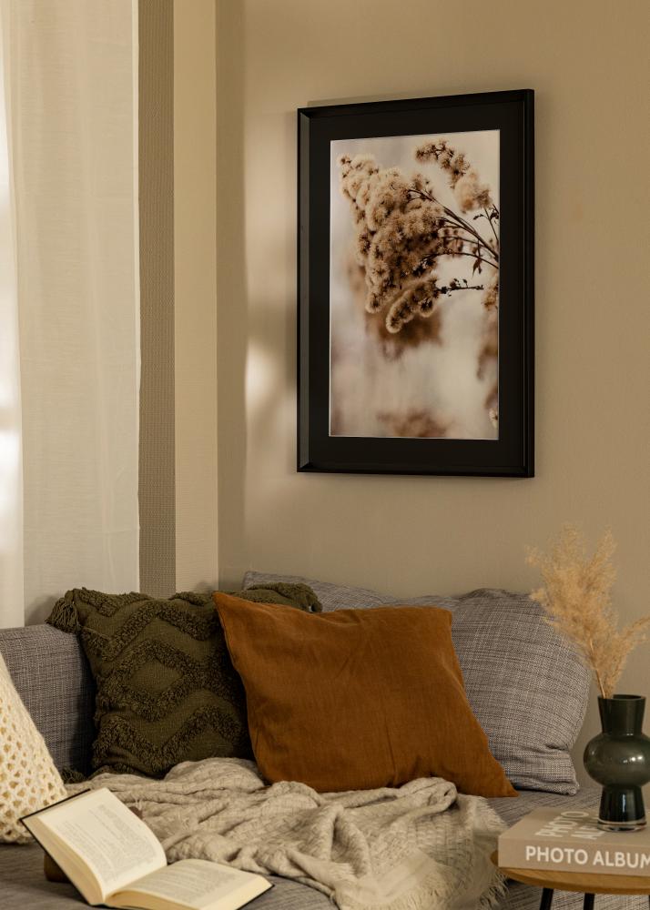 Rėmas Globe Juodas 24x30 cm - Paspartu Juodas 7x9 inches