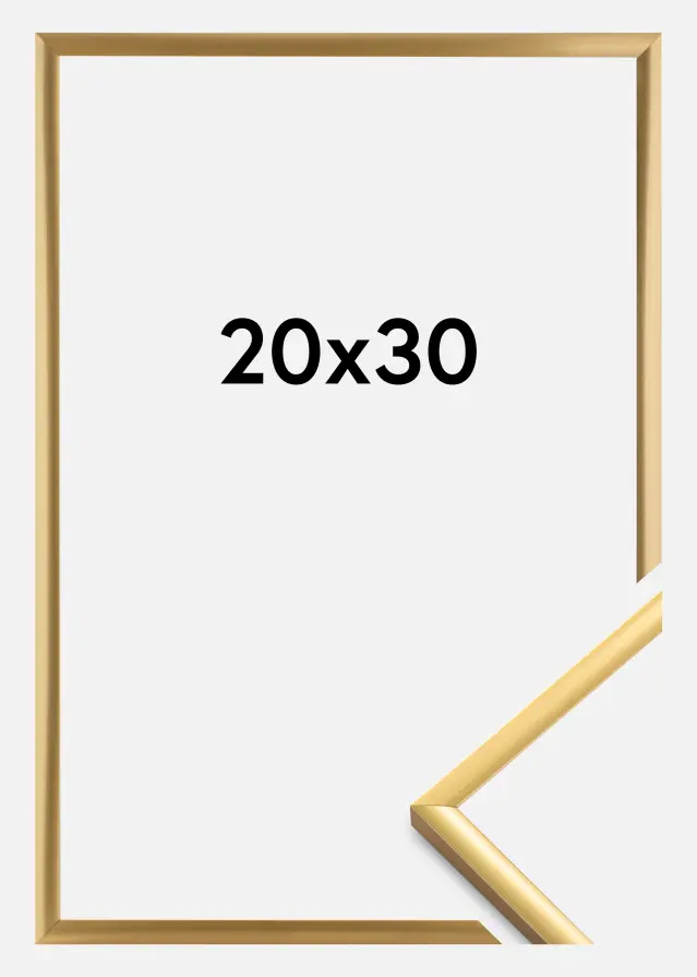 Rėmas New Lifestyle Akrilo stiklas Shiny Gold 20x30 cm