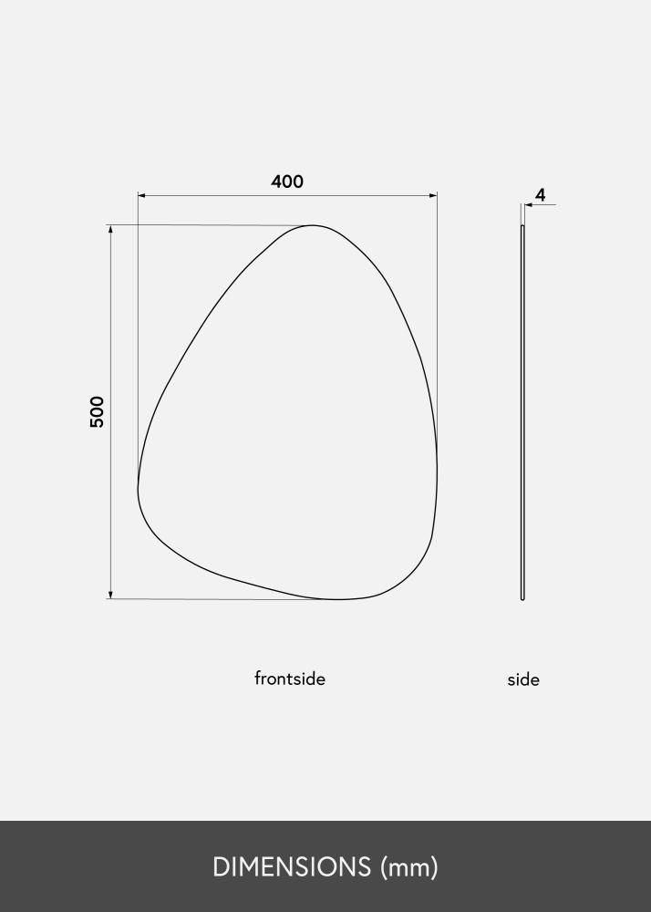 KAILA Veidrodis Shape I 40x50 cm