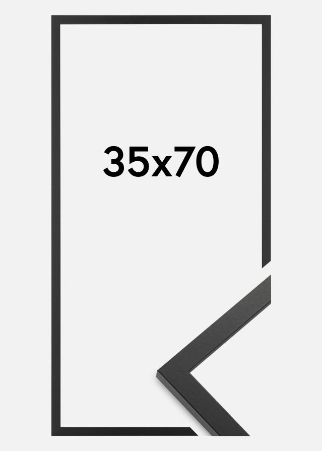 Rėmas Trendy Akrilinė Stiklas Juoda 35x70 cm