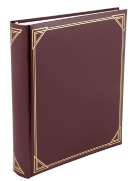 Henzo Promo Albumas Burgundinis - 29x33 cm (100 Balti Puslapiai / 50 lapų)