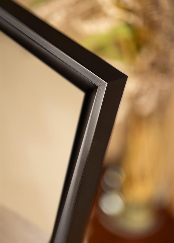 Veidrodis Öjaren Juodas-sidabrinis - Savo išmatavimai