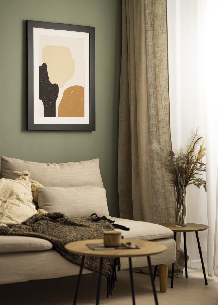 Härjedalen Juodas 85x115 cm - Paspartu Baltas 70x100 cm