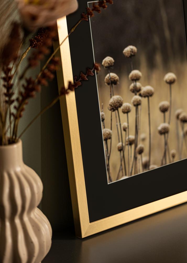 Rėmas Selection Auksas 13x18 cm - Paspartu Juodas 9x12 cm