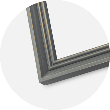 Rėmas Vintažinis Home Pilkas 30x40 cm