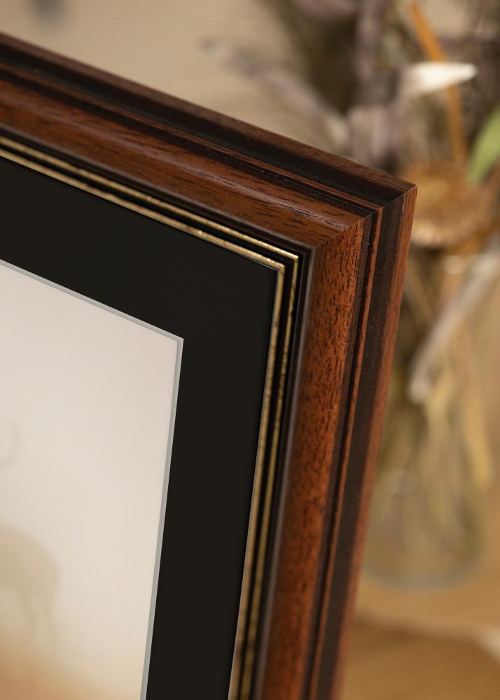 Rėmas Old Retro 40x50 cm - Paspartu Juodas 27x35 cm