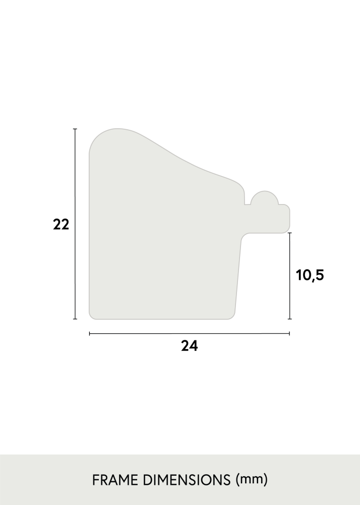 Rėmas Delighted 50x70 cm