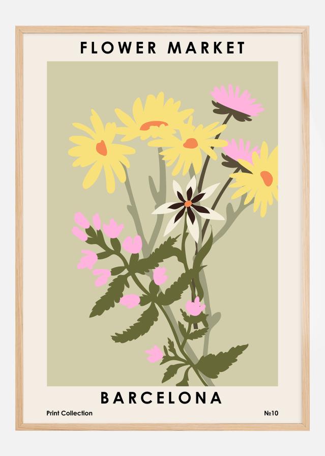 Flower Market Barcelona Įrašai