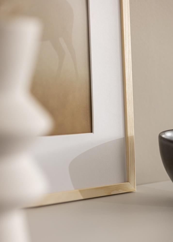 Rėmas Galant Pušis 30x30 cm - Paspartu Baltas 20x20 cm