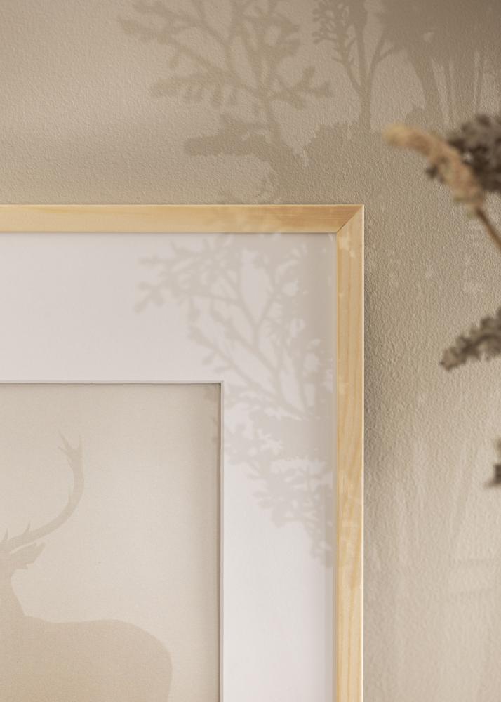 Rėmas Galant Pušis 30x30 cm - Paspartu Baltas 20x20 cm