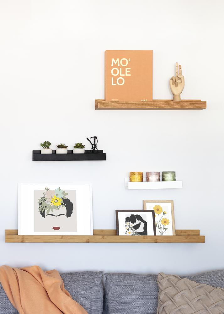 KAILA Paveikslų lentyna Ąžuolas 100 cm