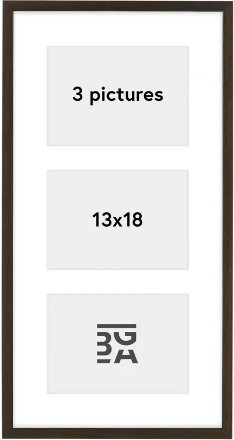 Edsbyn Koliažo rėmelis IX Riešutas - 3 Paveikslėliai (13x18 cm)