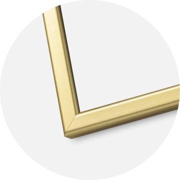 Rėmas Slim Matinis Antirefleksinis stiklas Auksas 13x13 cm