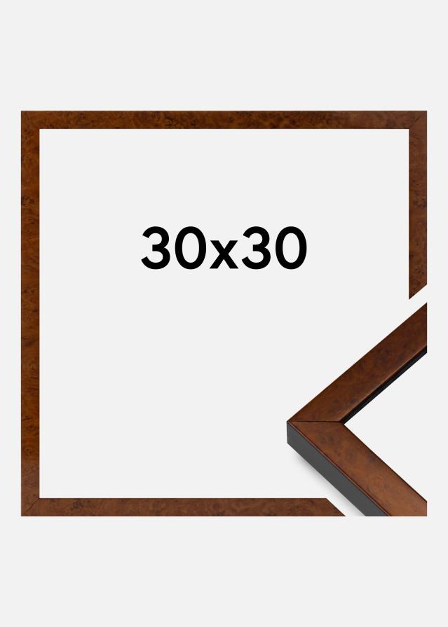 Rėmas Ares Akrilo stiklas Burr Walnut 30x30 cm
