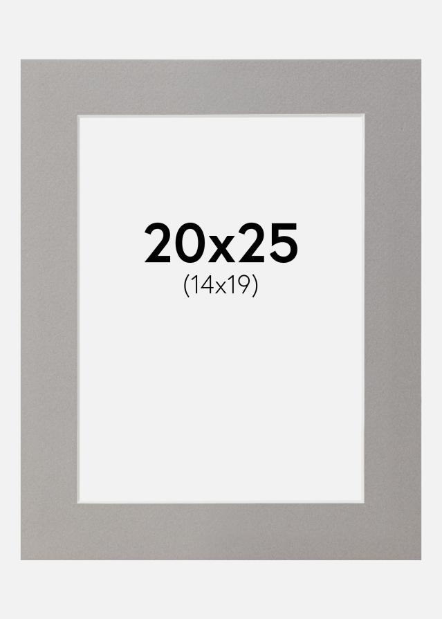 Paspartu Pilkas 20x25 cm (14x19)