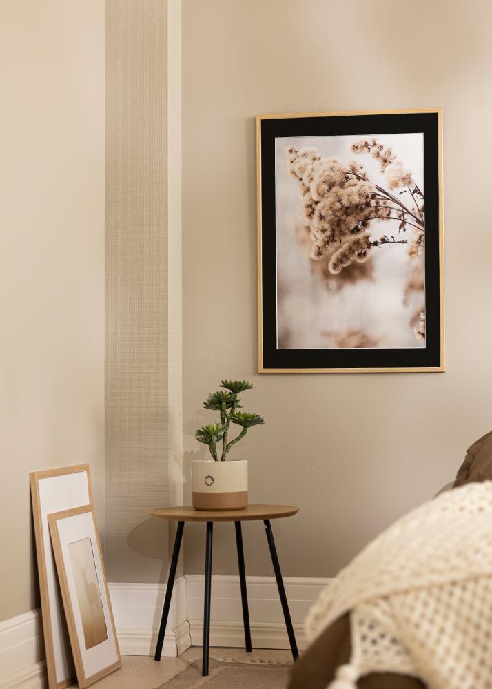 Rėmas Galant Ąžuolas 40x40 cm - Paspartu Juodas 32x32 cm