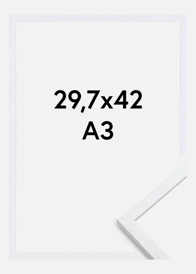 Rėmas Edsbyn Akrilo stiklas Warm White 29,7x42 cm (A3)