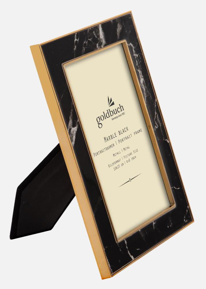 Rėmas Marble Juodas 10x15 cm