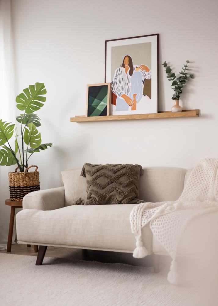 KAILA Paveikslų lentyna Ąžuolas 120 cm