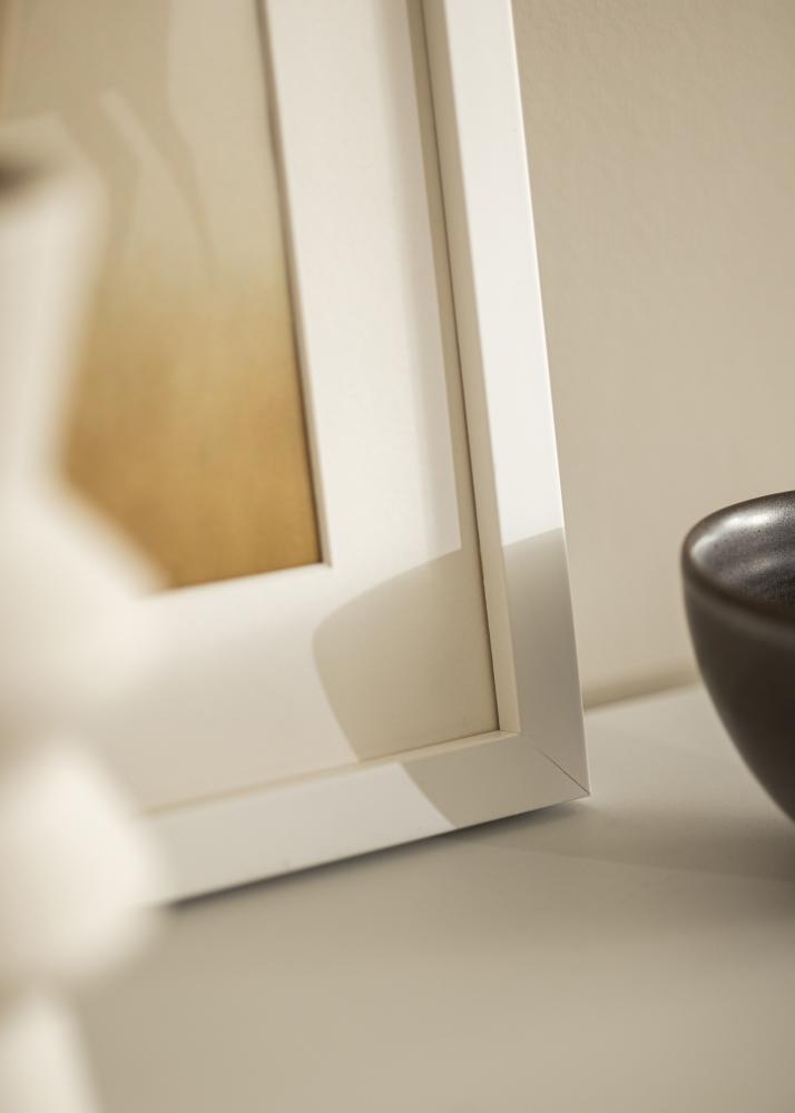 Rėmas Blocky Baltas - Bet kokio Dydžio