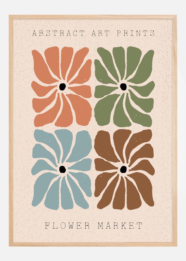 Abstract Art Flowers Įrašai