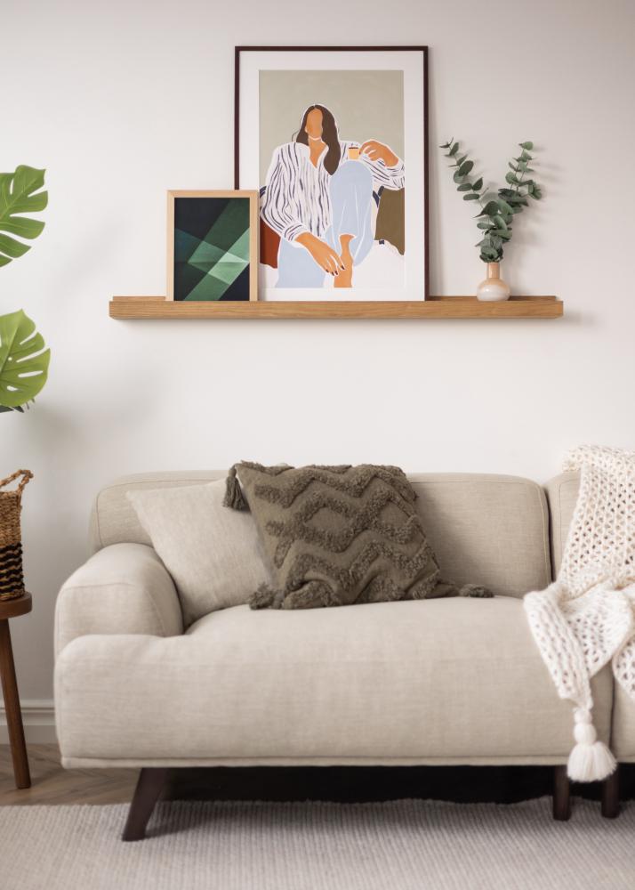 KAILA Paveikslų lentyna Ąžuolas 120 cm