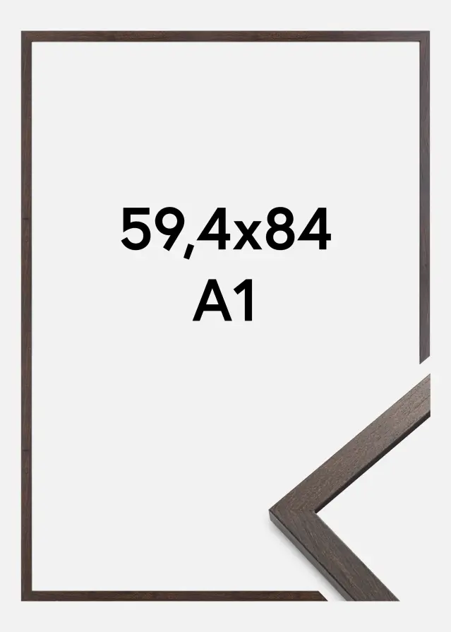 Rėmas Trendy Akrilo stiklas Riešutas 59,4x84,1 cm (A1)