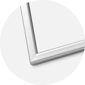 Rėmas Slim Matinis Antirefleksinis stiklas Sidabras 9x12 cm