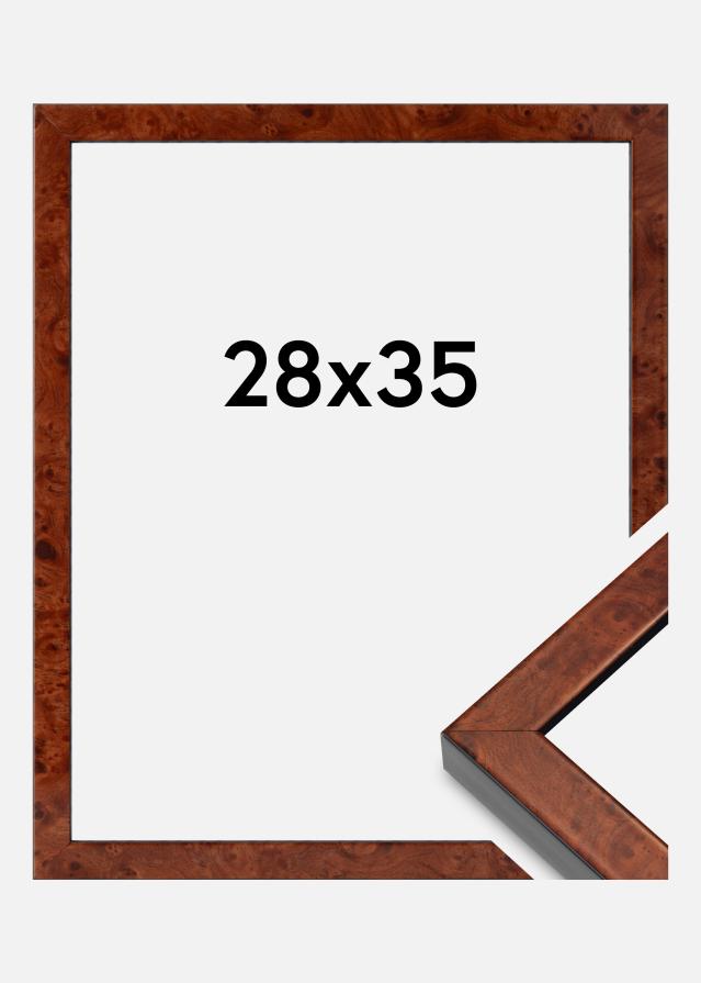 Rėmas Hermes Akrilo stiklas Burr Walnut 28x35 cm