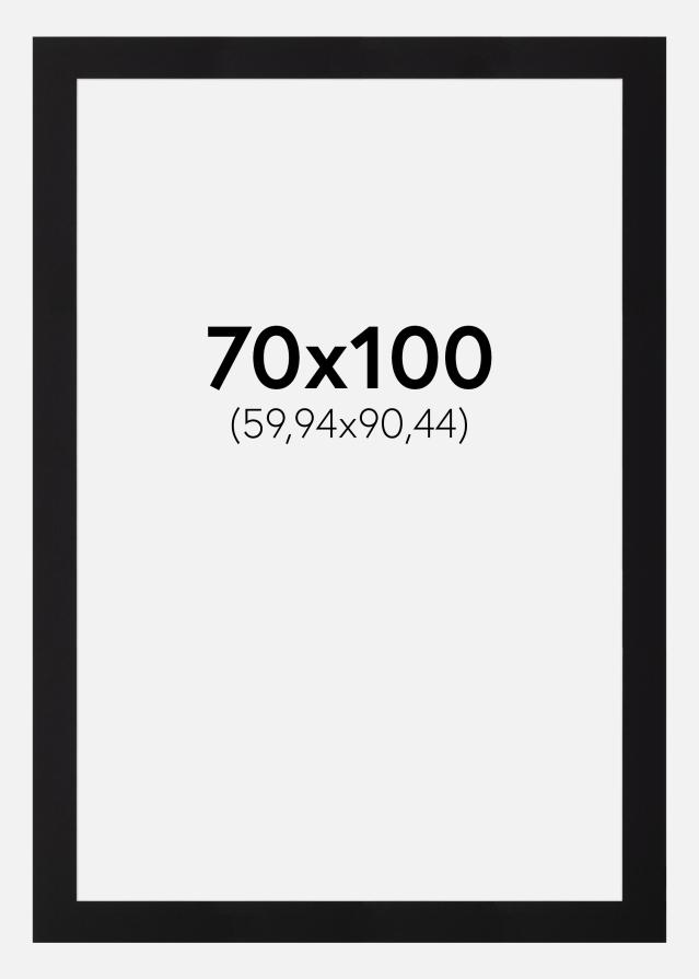 Paspartu Canson Juodas Balta šerdis 70x100 cm (59,94x90,44)