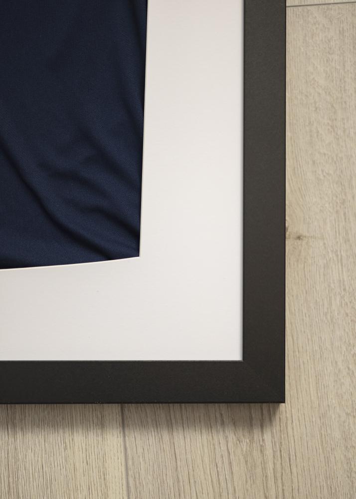 Rėmas Jersey Box Akrilo stiklas Juodas/baltas 60x80 cm