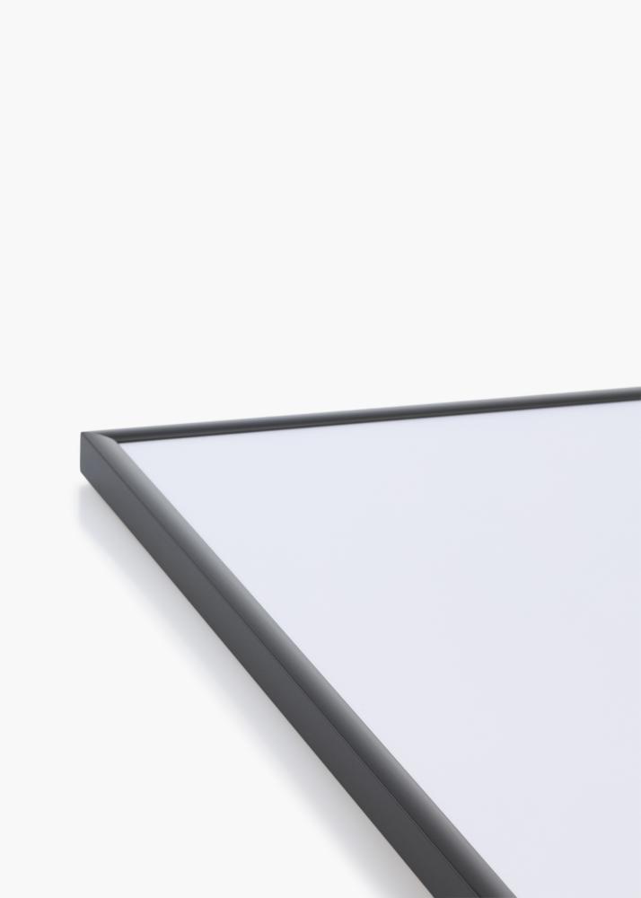 Rėmas New Lifestyle Tamsiai pilka 70x100 cm - Paspartu Juodas 24x36 inches