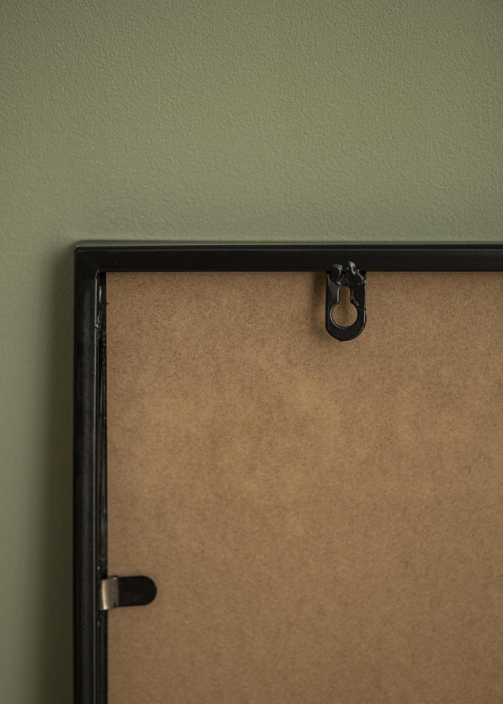 Veidrodis Window Juodas 70x100 cm