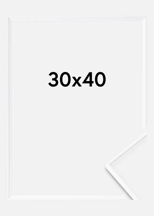 Rėmas Desire Akrilo stiklas Baltas 30x40 cm