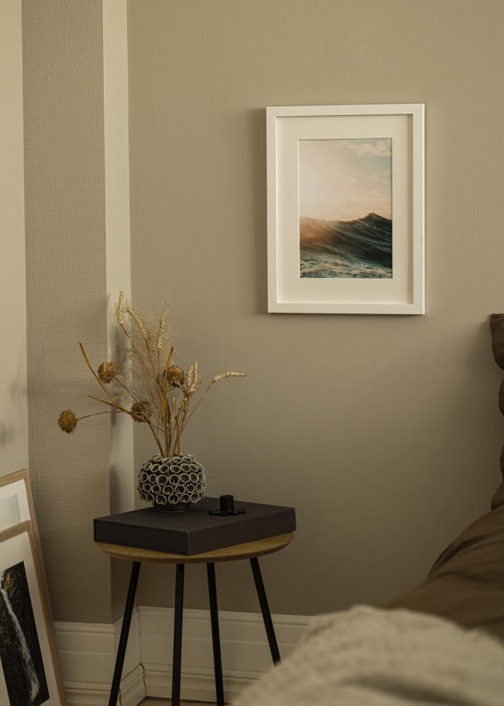 Rėmas Blocky Baltas - Bet kokio Dydžio