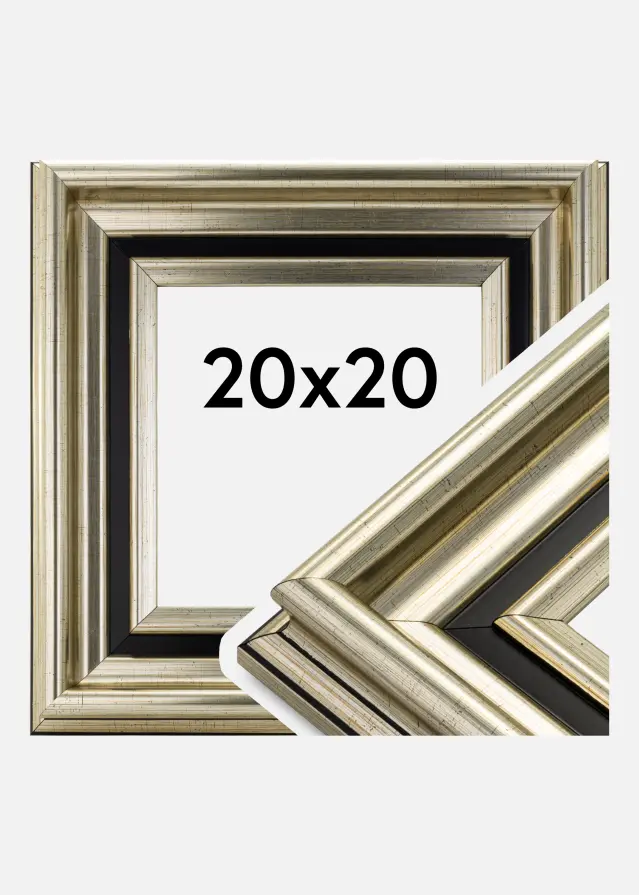 Rėmas Gysinge Premium Sidabras 20x20 cm