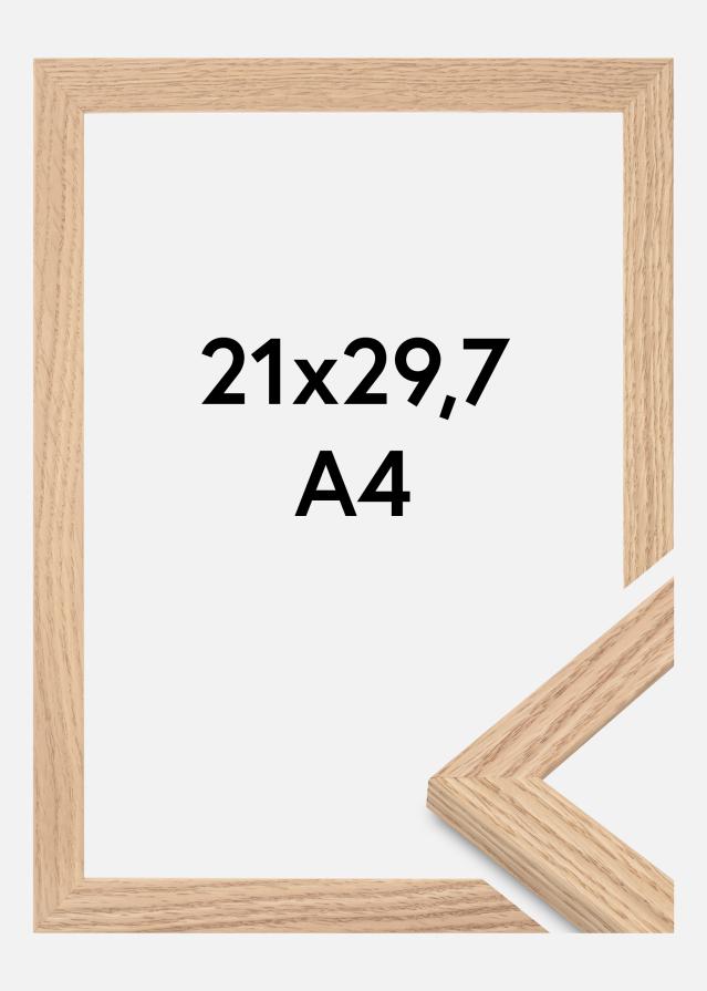 Rėmas Tidlös Akrilo stiklas Masinis Ąžuolas 21x29,7 cm (A4)