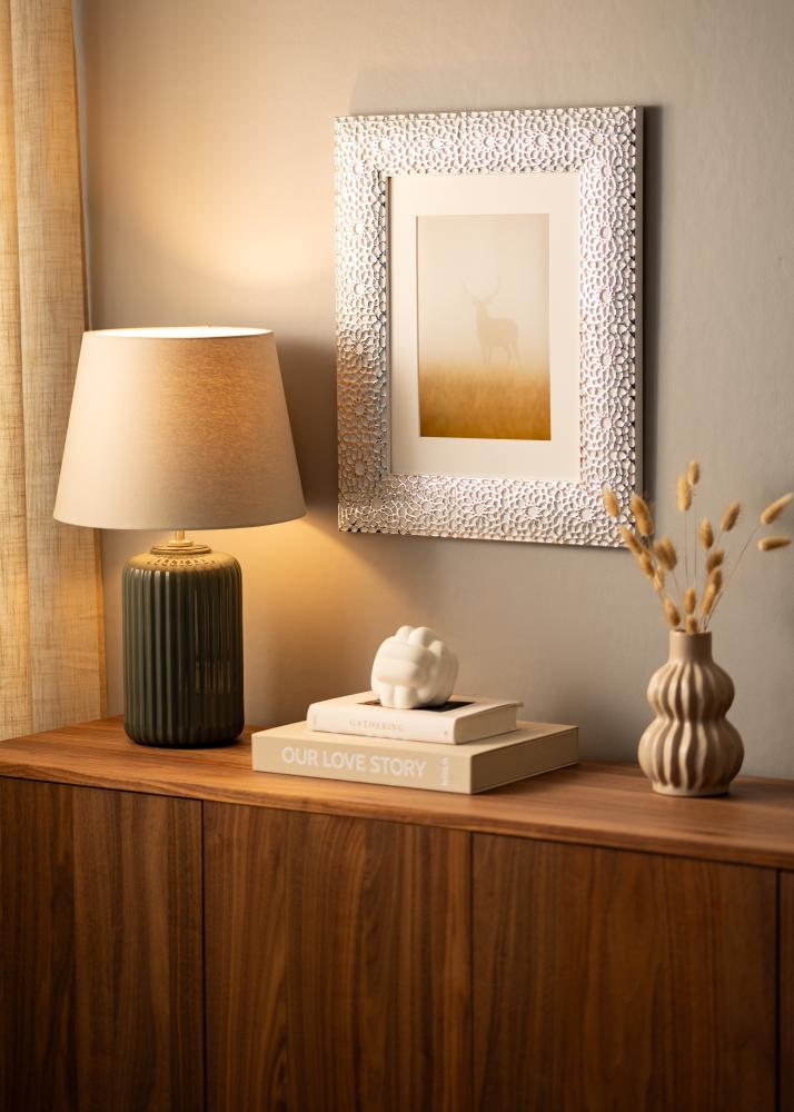 Rėmas Stockholm Baltas - Bet kokio Dydžio