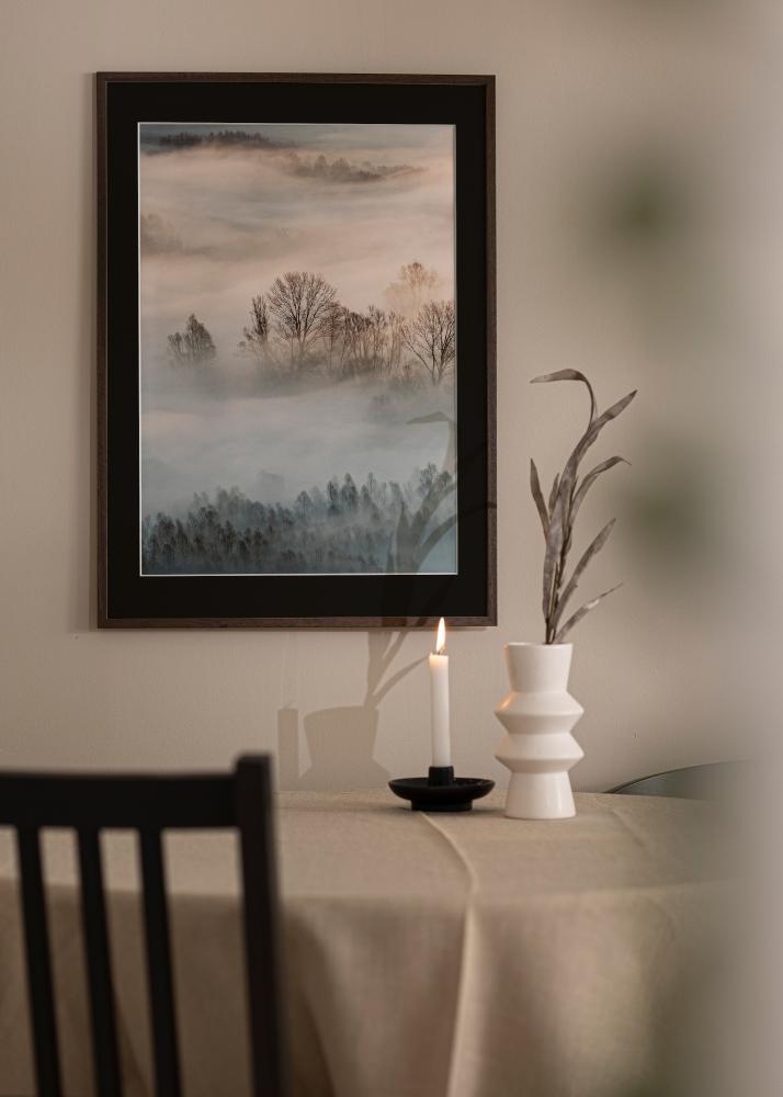 Rėmas Edsbyn Riešutas 35x50 cm - Paspartu Juodas 24x30 cm