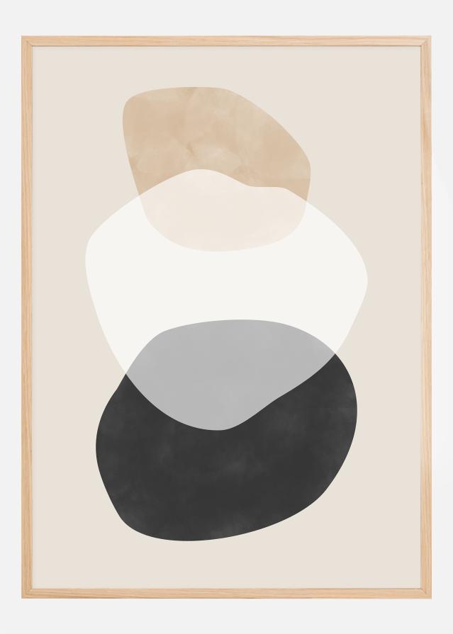 Beige Boho Shapes Artwork Įrašai